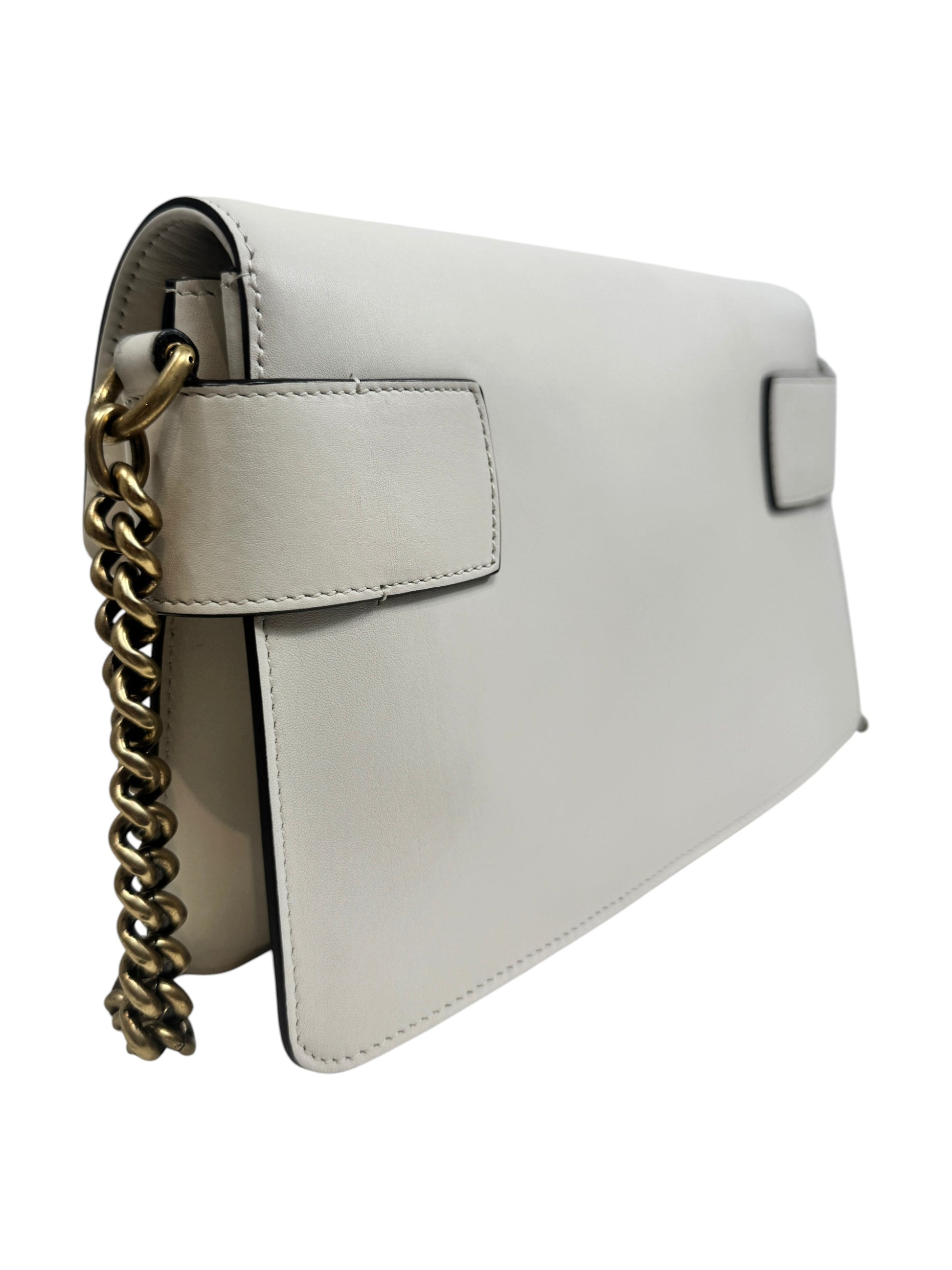 Gucci Alessandro Michele 2016 Broadway white calfskin bag