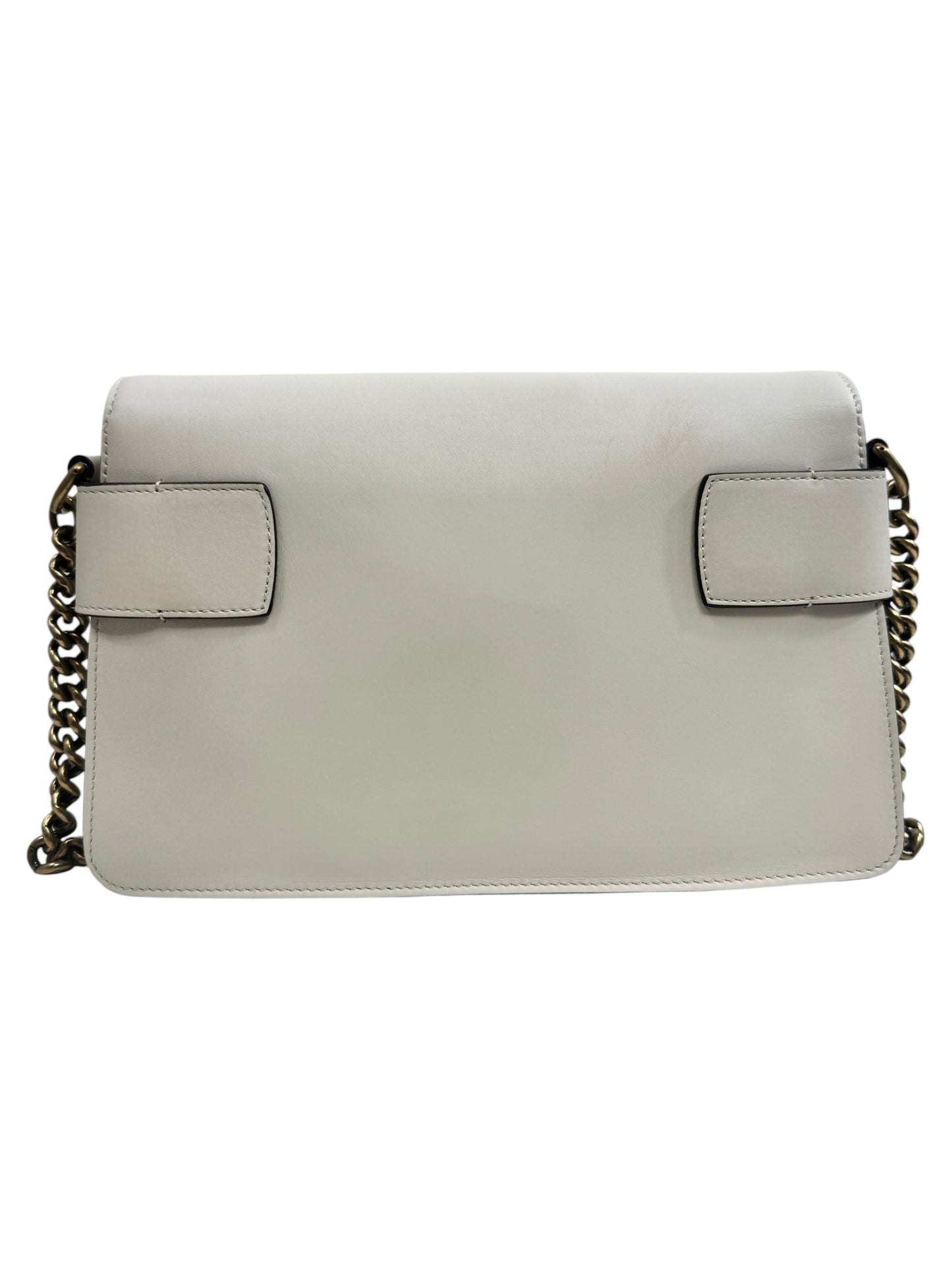 Gucci Alessandro Michele 2016 Broadway white calfskin bag