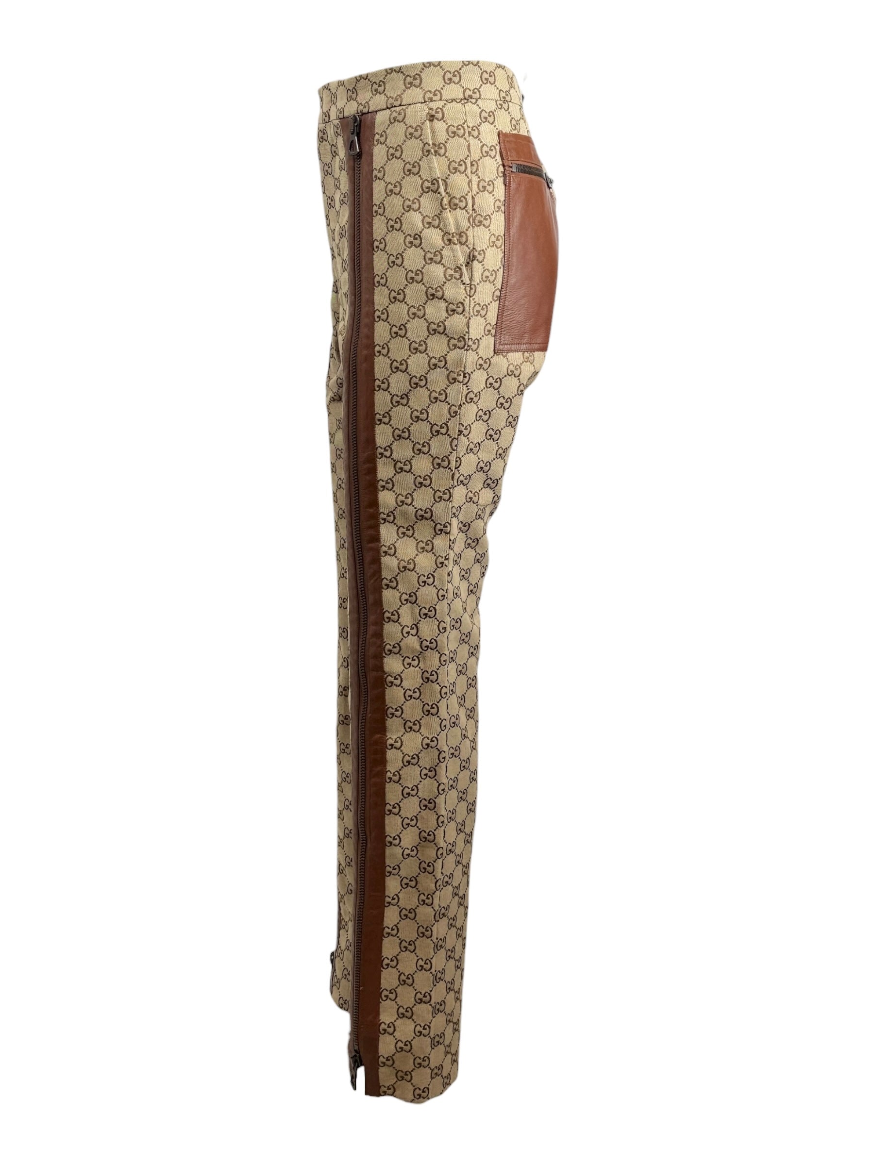 Gucci Alessandro Michele 2022 Supreme zip up pants