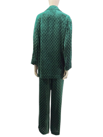 Gucci Alessandro Michele 2022 suit velvet