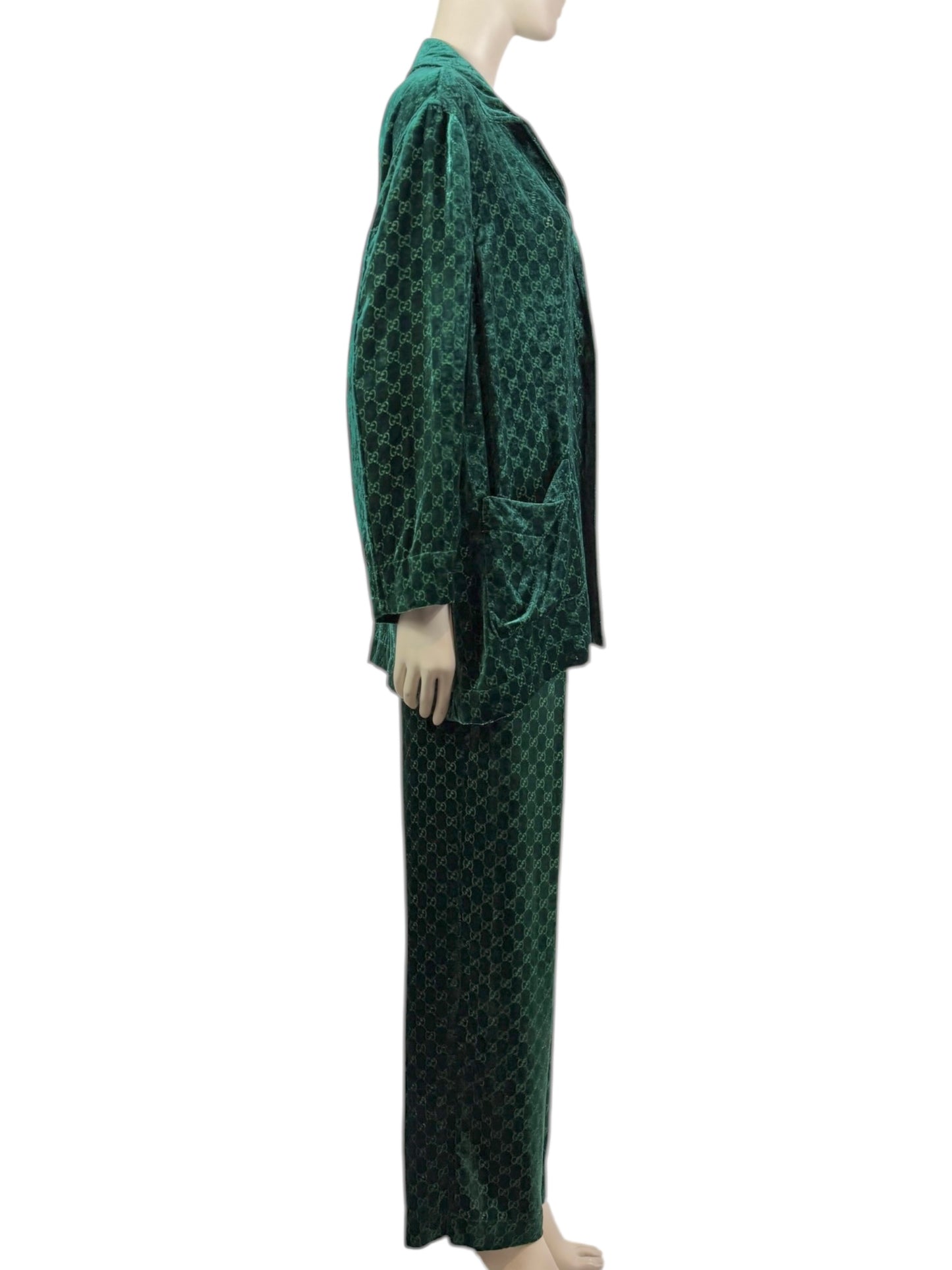 Gucci Alessandro Michele 2022 suit velvet