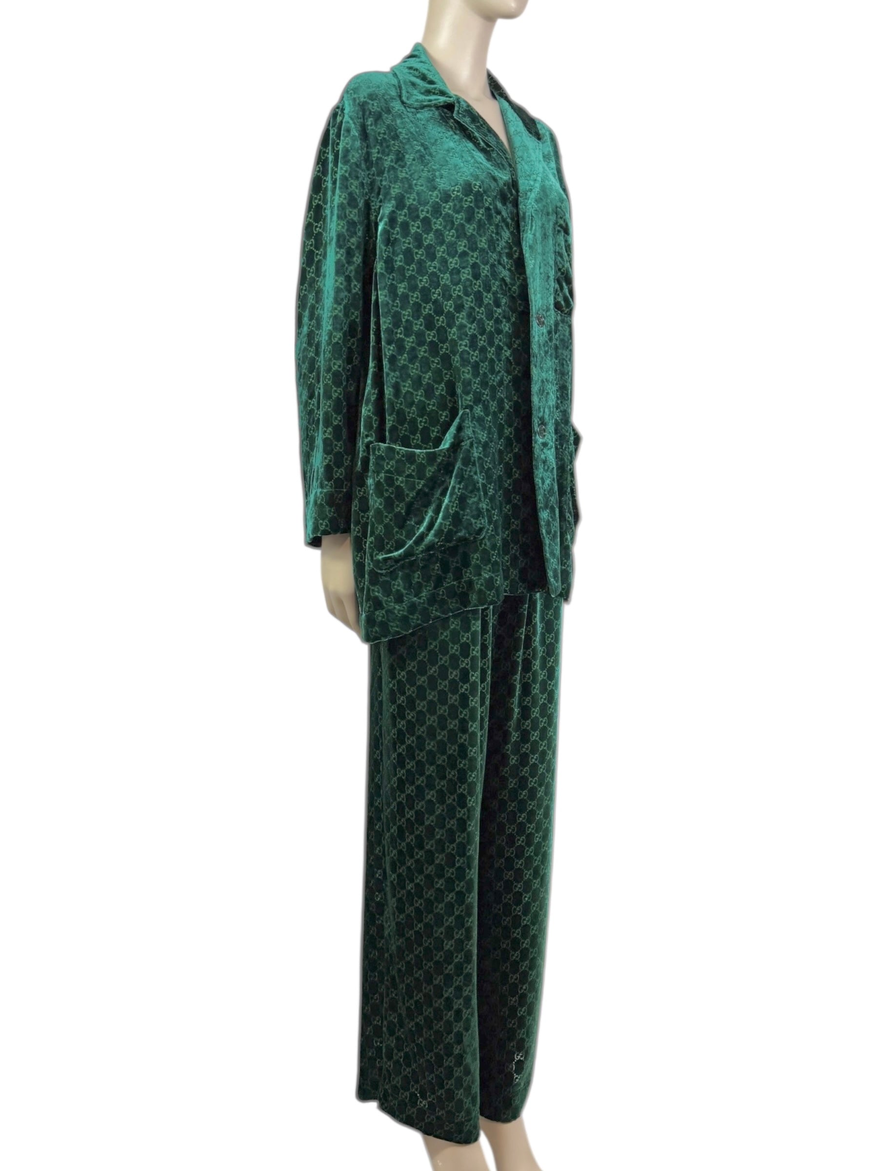 Gucci Alessandro Michele 2022 suit velvet