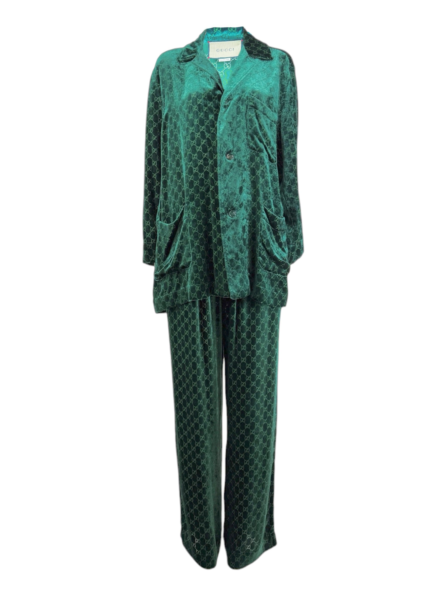 Gucci Alessandro Michele 2022 suit velvet