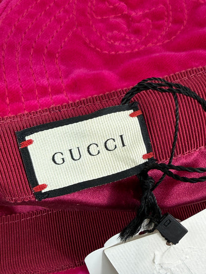 Gucci Alessandro Michele Fall 2018 Look 52 Pink tassel hat 