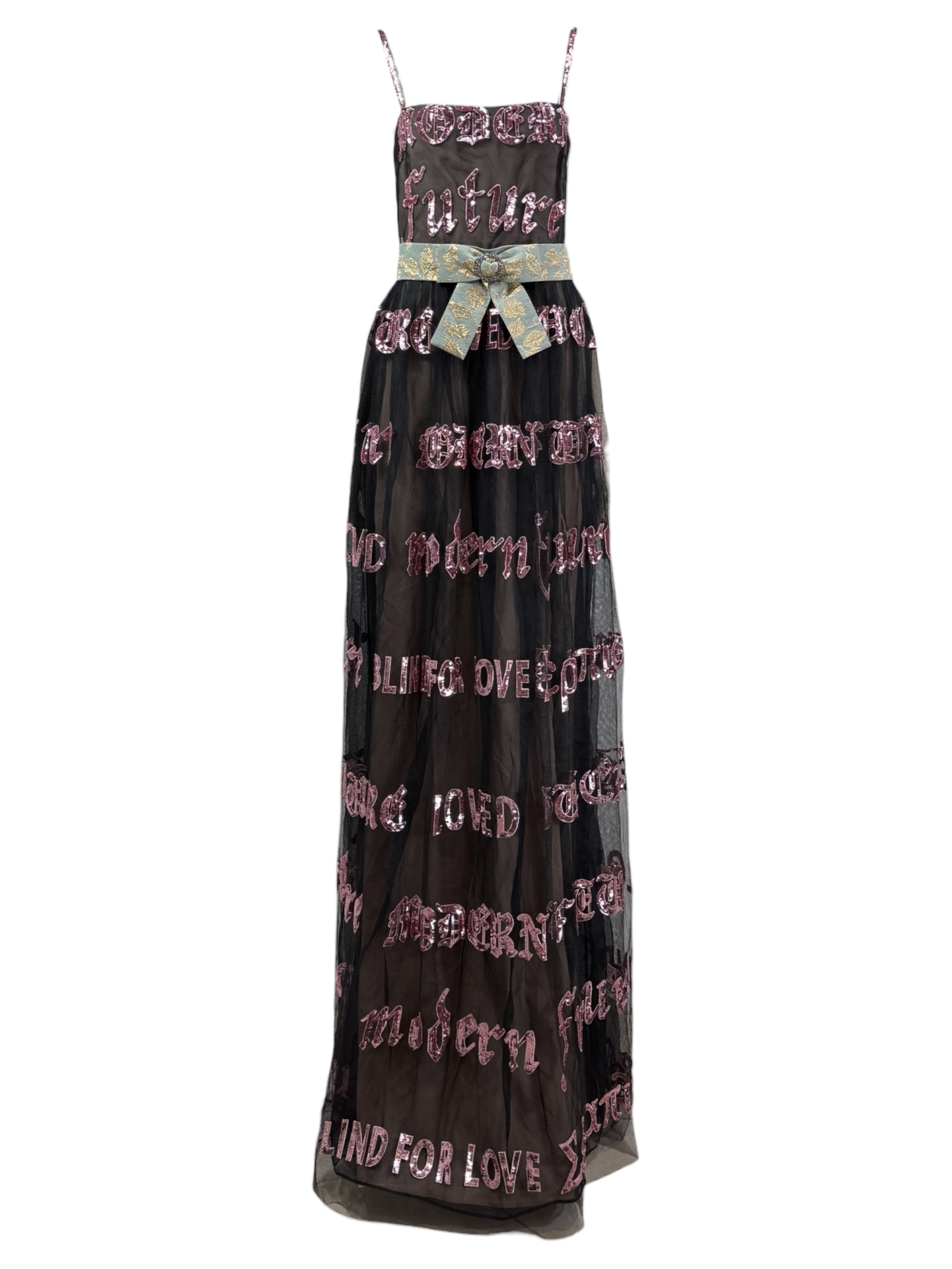 Gucci Alessandro Michele Fall 2018 Modern Future maxi dress