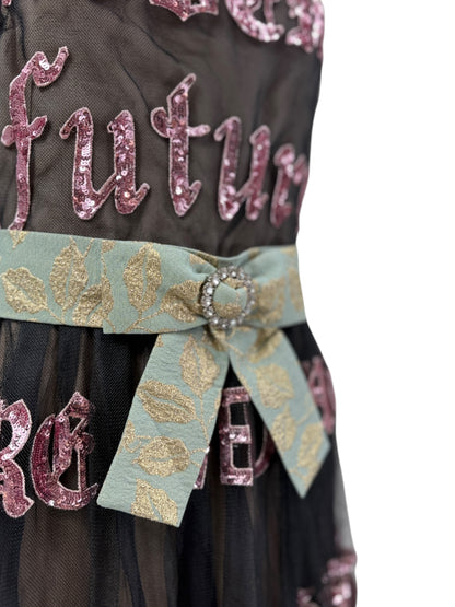 Gucci Alessandro Michele Fall 2018 Modern Future maxi dress