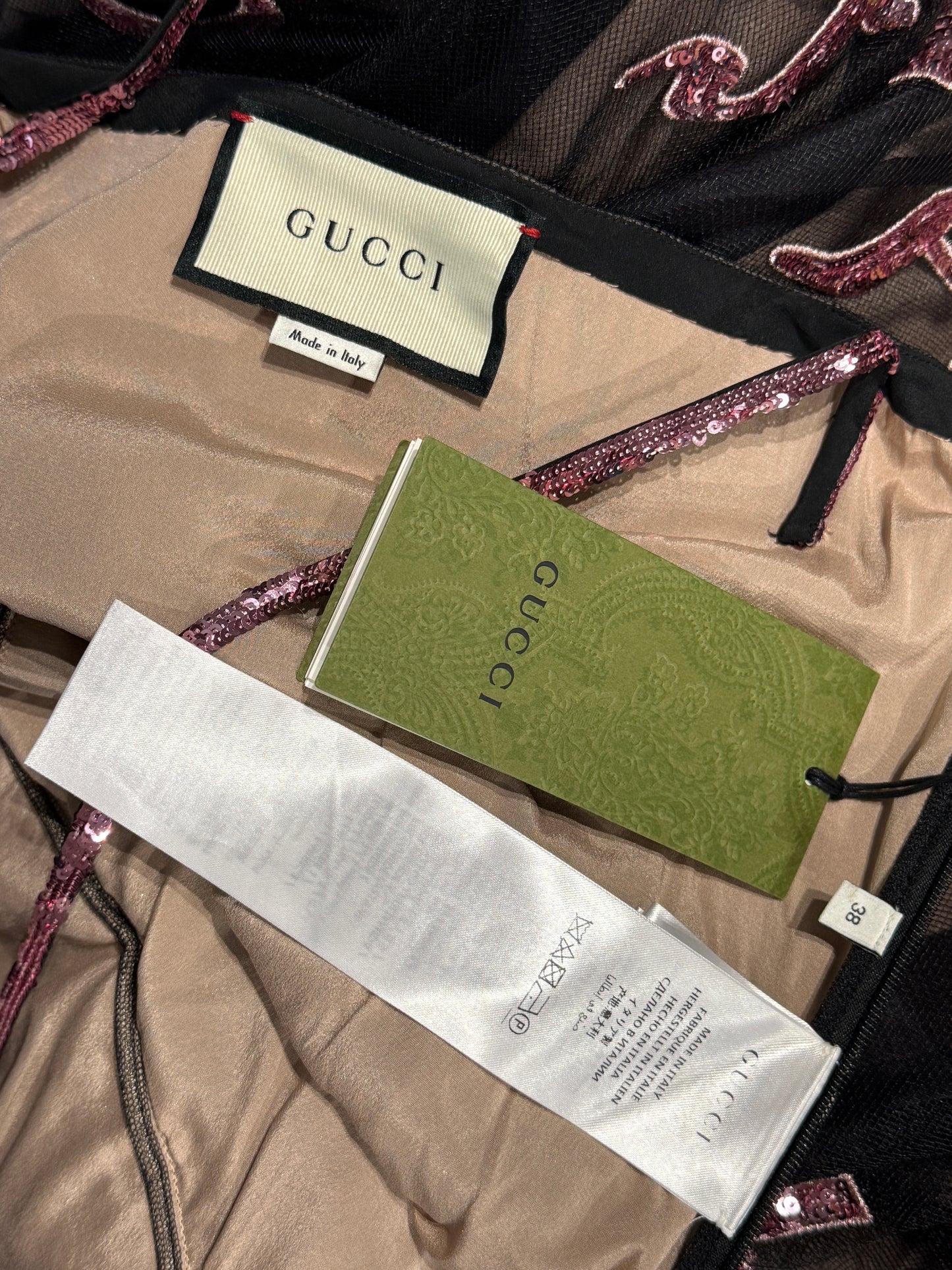 Gucci Alessandro Michele Fall 2018 Modern Future maxi dress