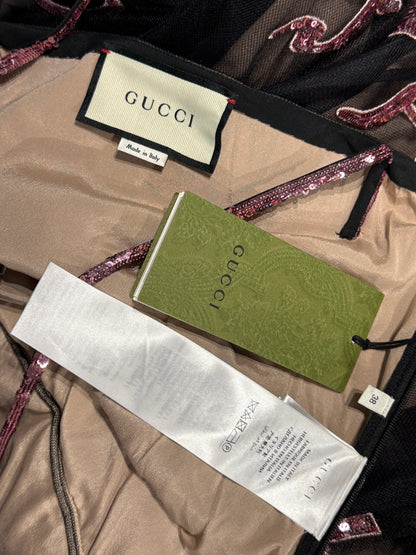 Gucci Alessandro Michele Fall 2018 Modern Future maxi dress