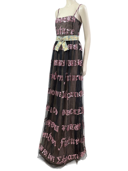 Gucci Alessandro Michele Fall 2018 Modern Future maxi dress