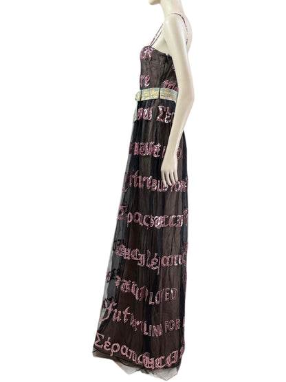 Gucci Alessandro Michele Fall 2018 Modern Future maxi dress