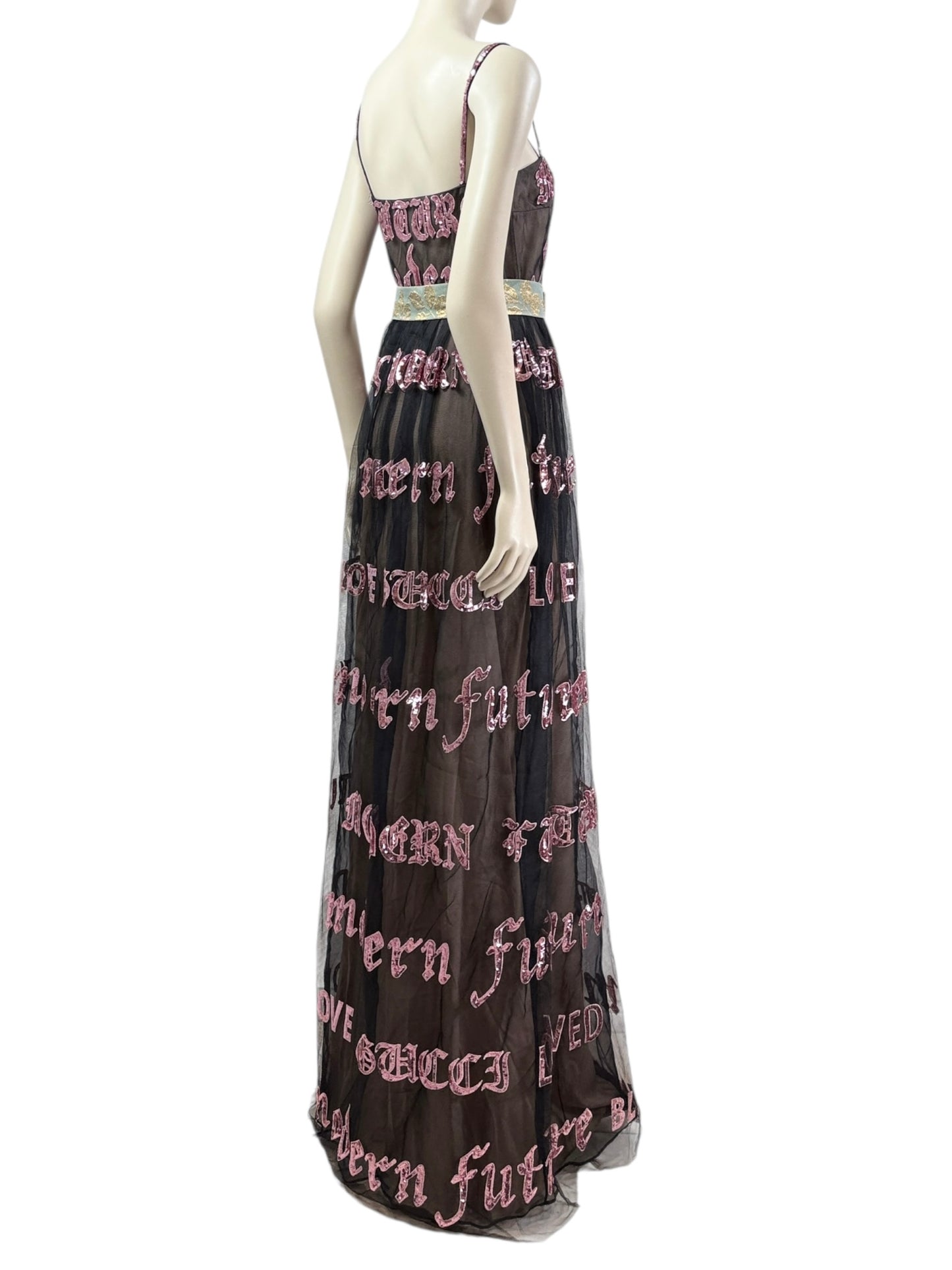 Gucci Alessandro Michele Fall 2018 Modern Future maxi dress