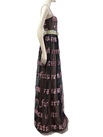 Gucci Alessandro Michele Fall 2018 Modern Future maxi dress