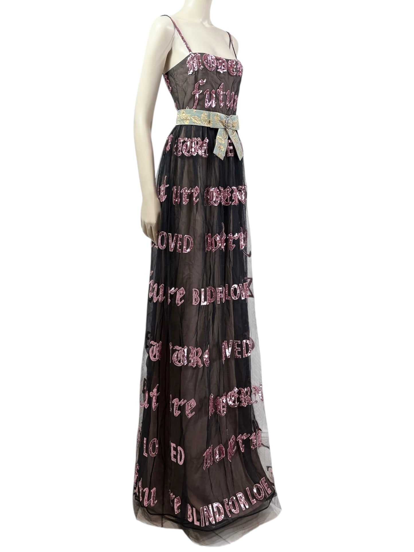 Gucci Alessandro Michele Fall 2018 Modern Future maxi dress