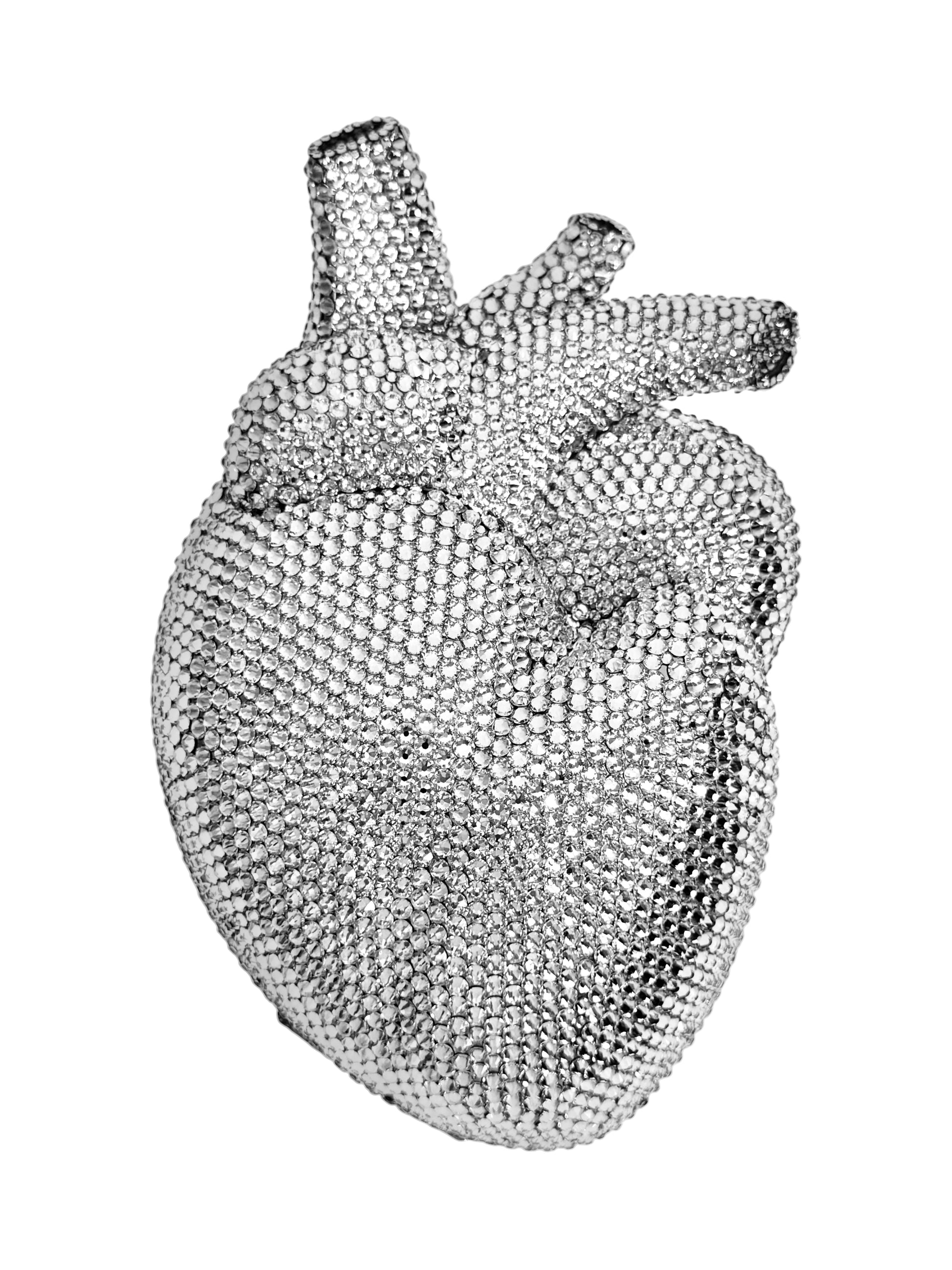 Gucci Alessandro Michele Fall 2021 Heart crystal bag