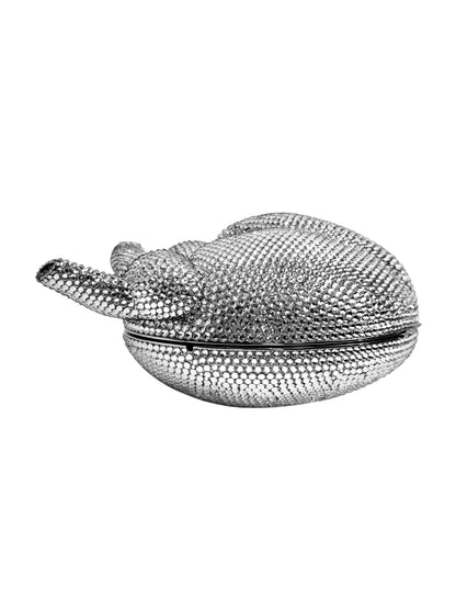 Gucci Alessandro Michele Fall 2021 Heart crystal bag