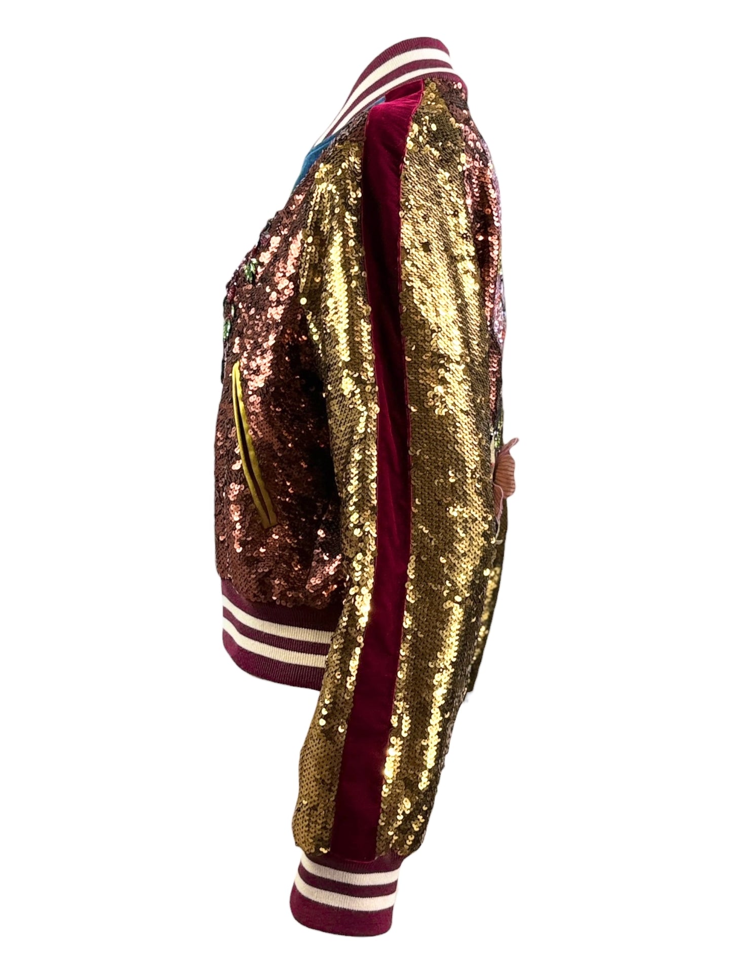 Gucci Alessandro Michele Prefall 2017 Look 14 Embellished bombers crystal