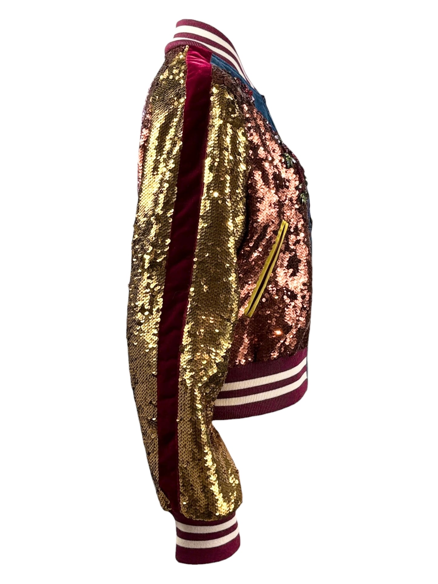 Gucci Alessandro Michele Prefall 2017 Look 14 Embellished bombers crystal