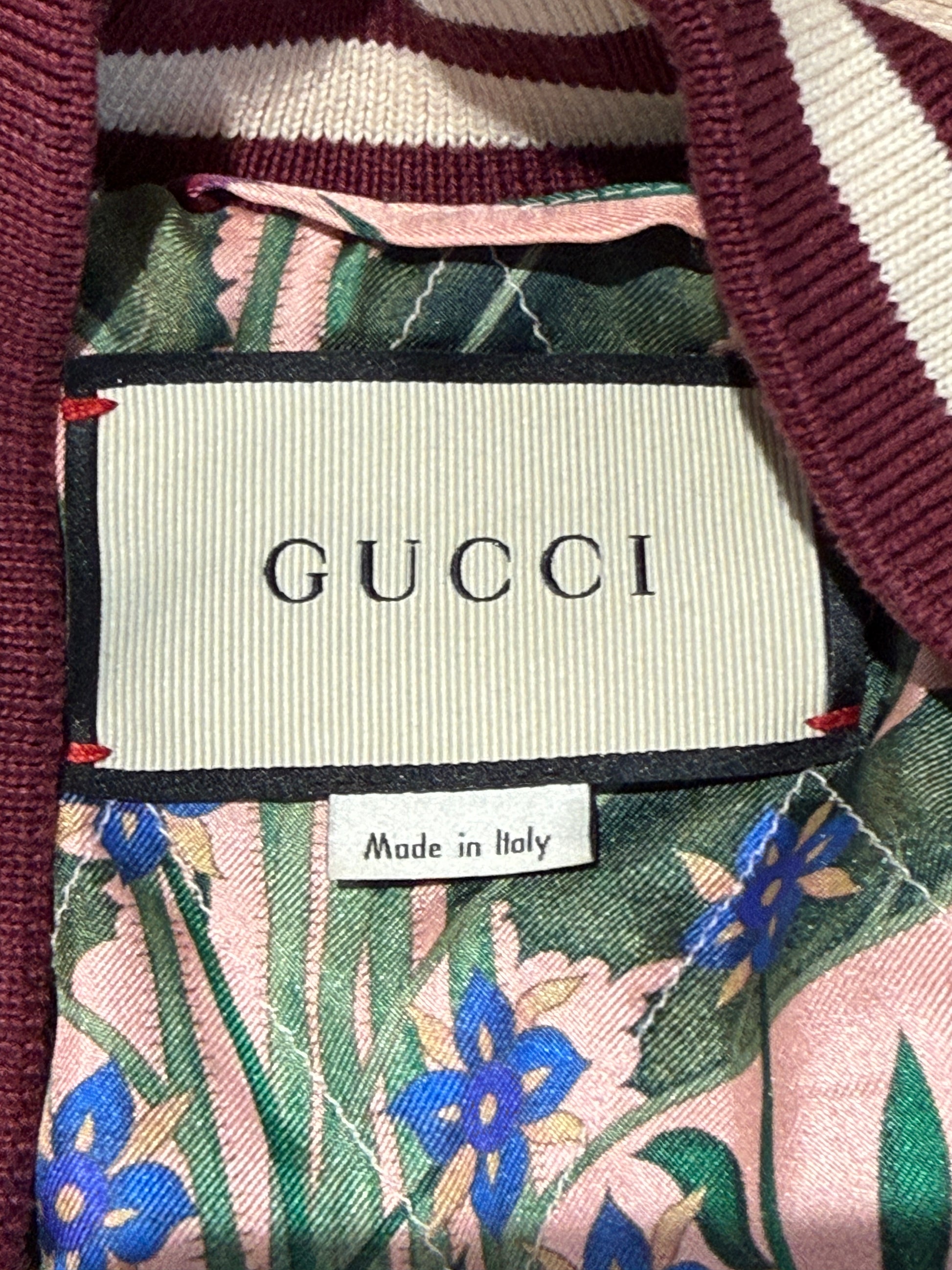 Gucci Alessandro Michele Prefall 2017 Look 14 Embellished bombers crystal