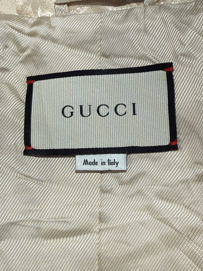 Gucci Alessandro Michele Prefall 2018 Trouser suit gold jacquard 