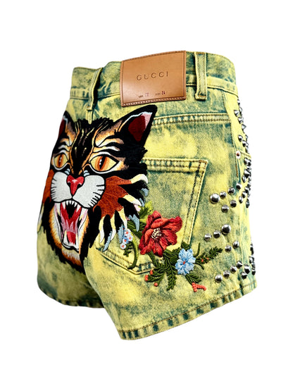 Gucci Alessandro Michele Resort 2017 Mini tiger short