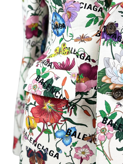 Gucci Balenciaga Fall 2021 Hacker Project Look 62 Flora jacket