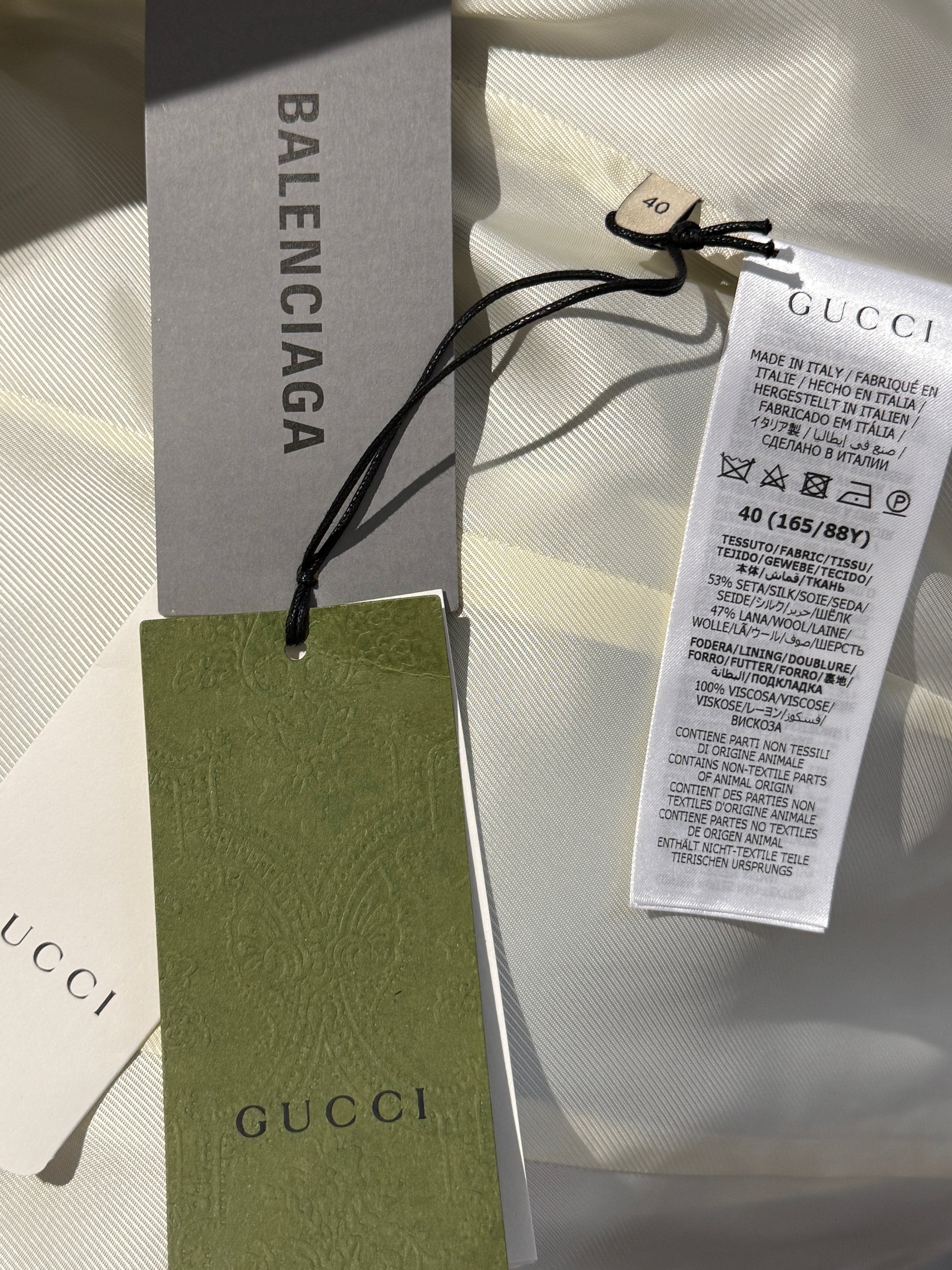 Gucci Balenciaga Fall 2021 Hacker Project Look 62 Flora jacket