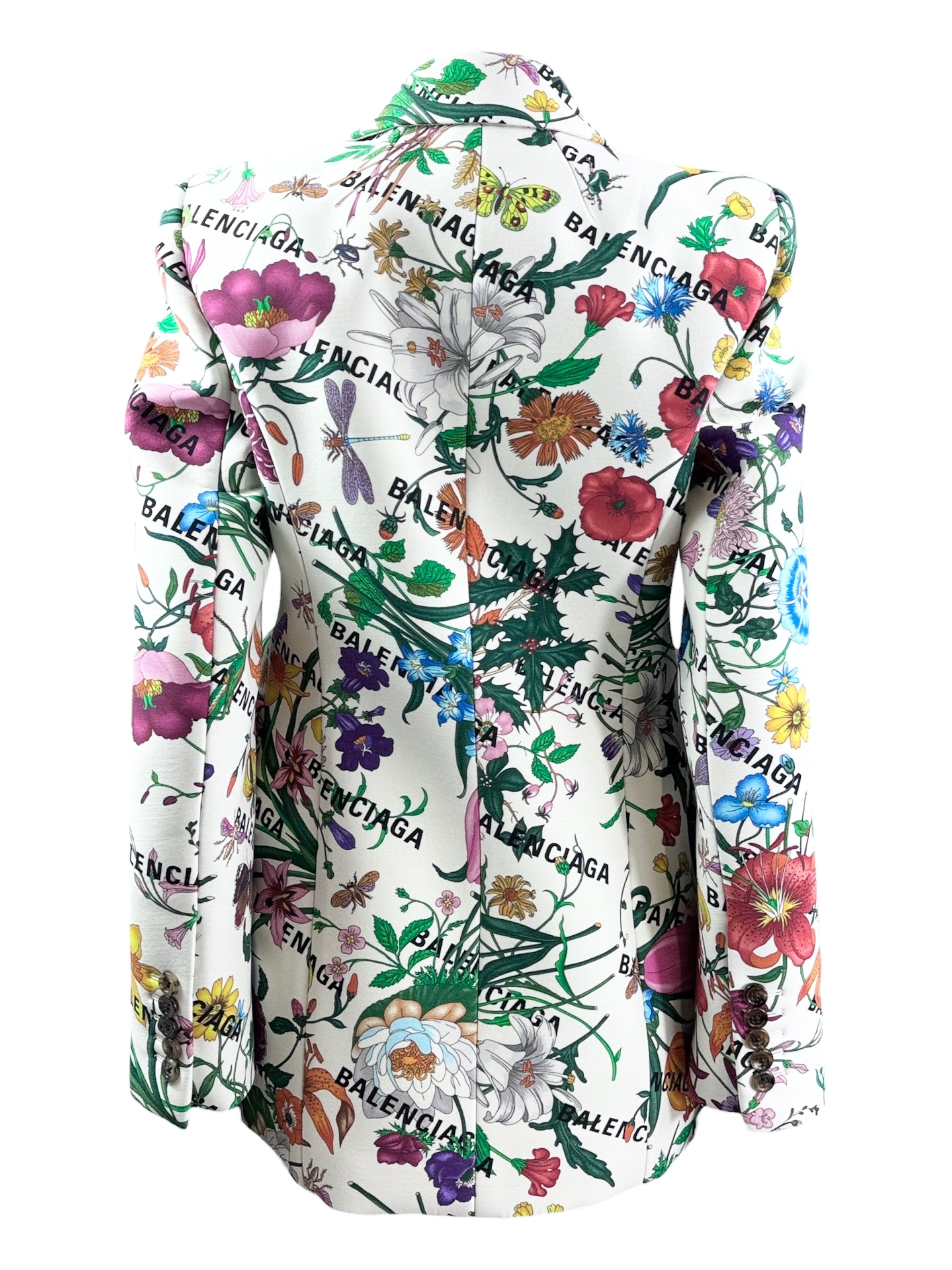 Gucci Balenciaga Fall 2021 Hacker Project Look 62 Flora jacket