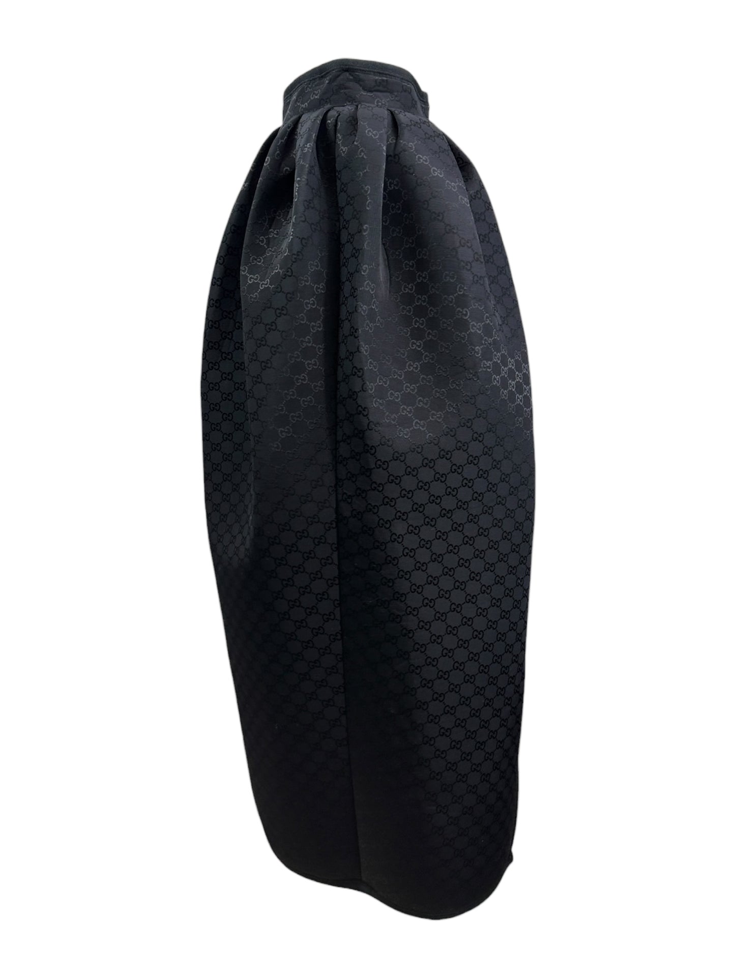 Gucci Bubble black GG skirt