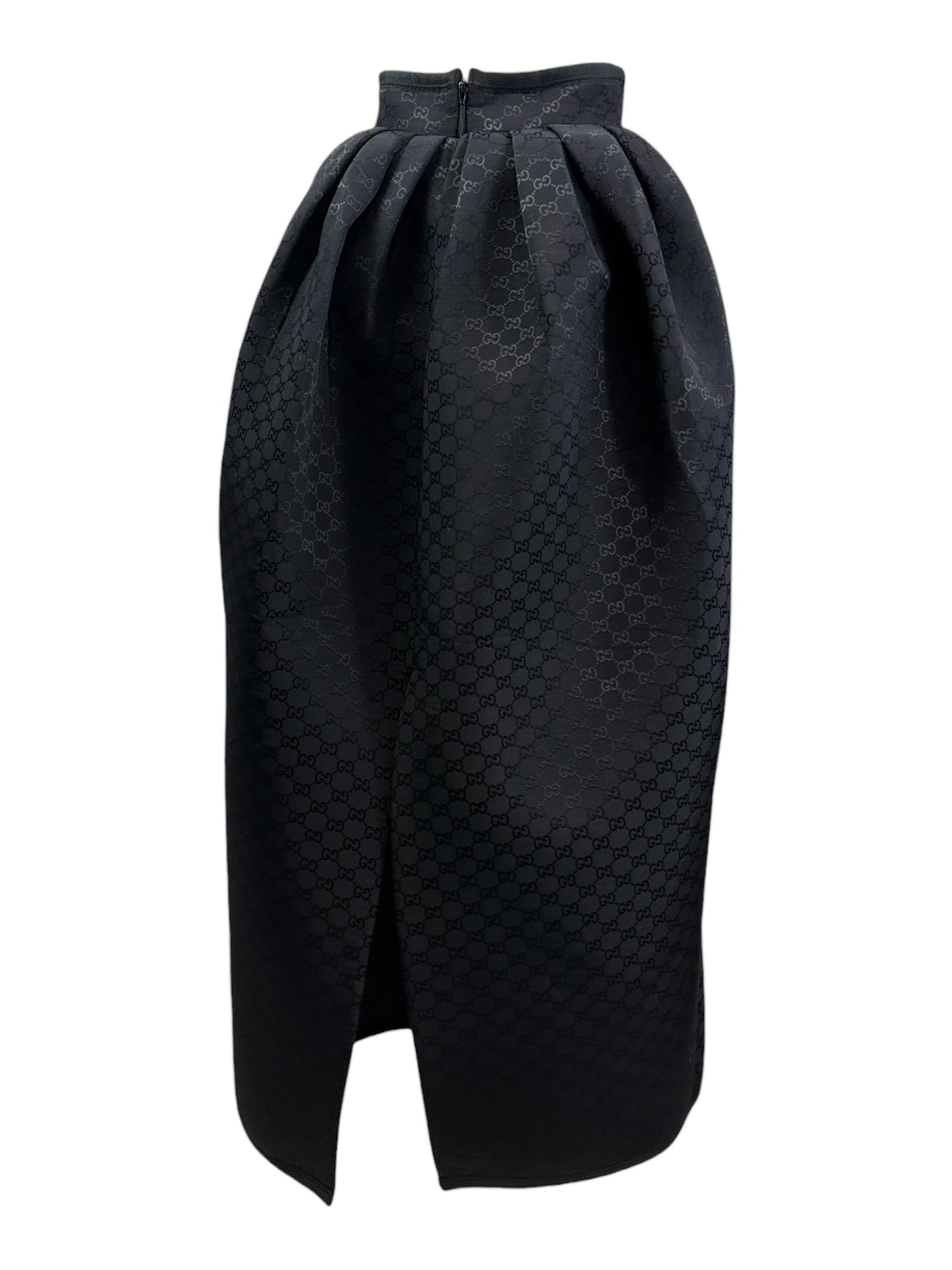 Gucci Bubble black GG skirt