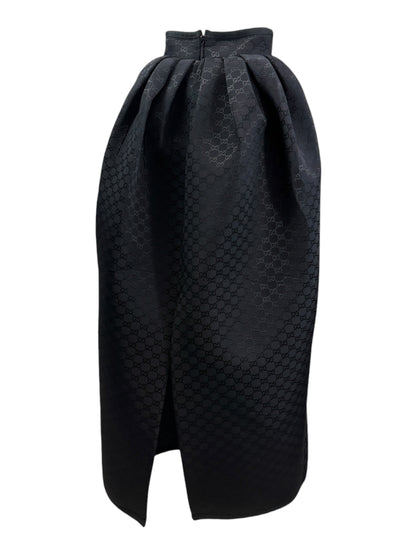 Gucci Bubble black GG skirt