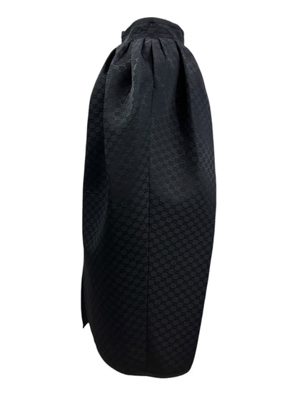 Gucci Bubble black GG skirt