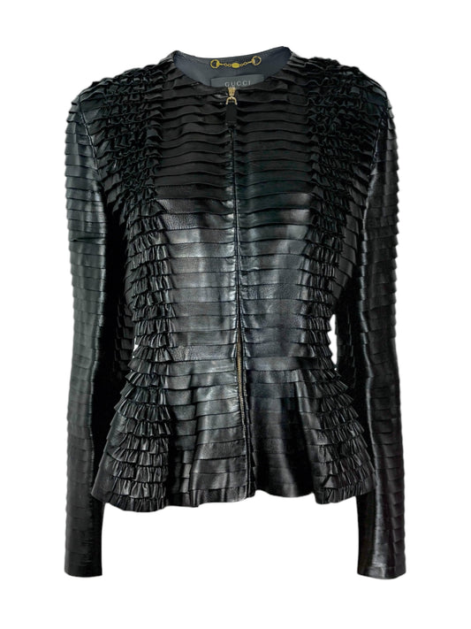 Gucci Fall 2013 leather jacket