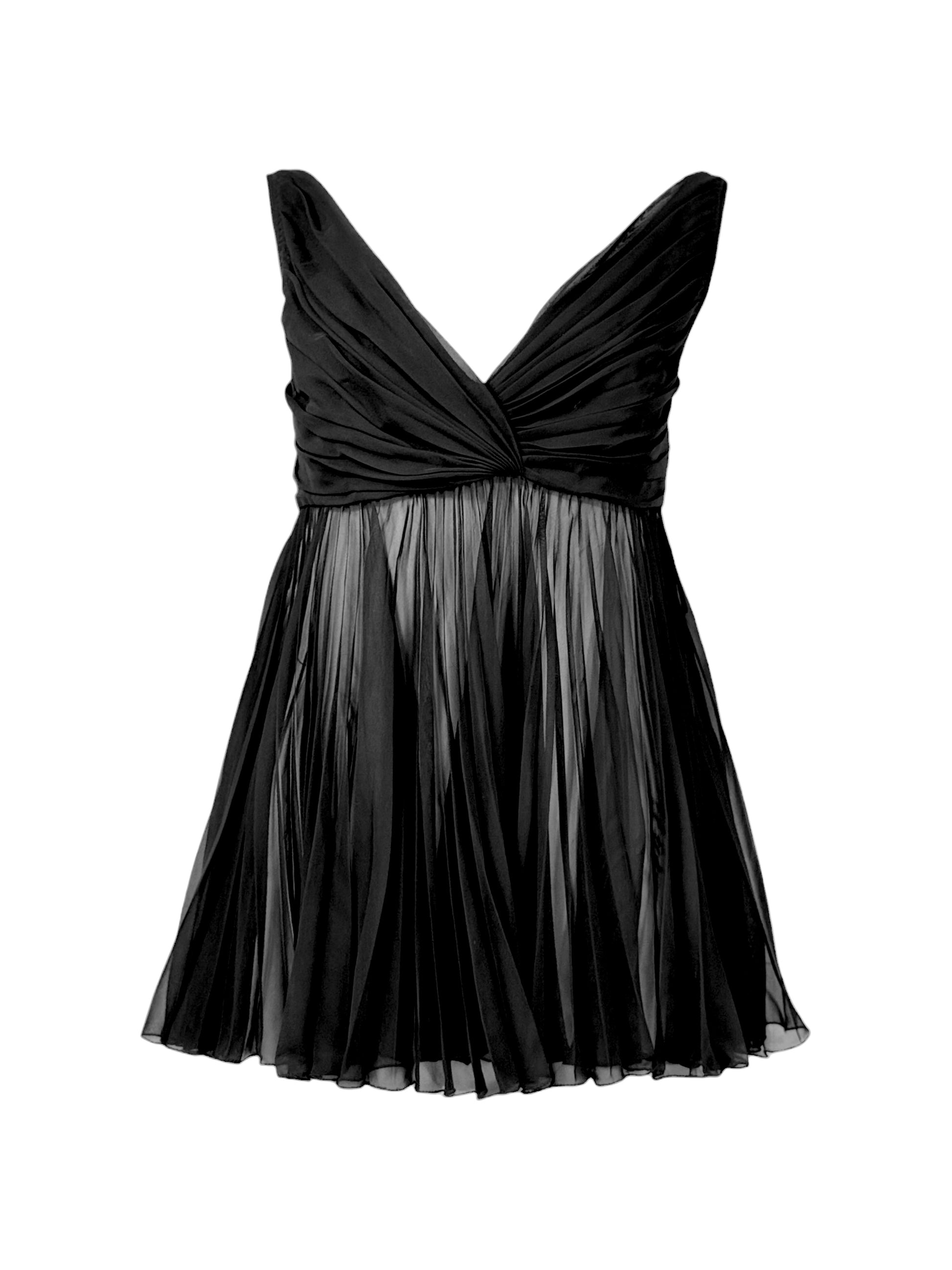 Gucci Frida Giannini Fall 2005 black pleated top