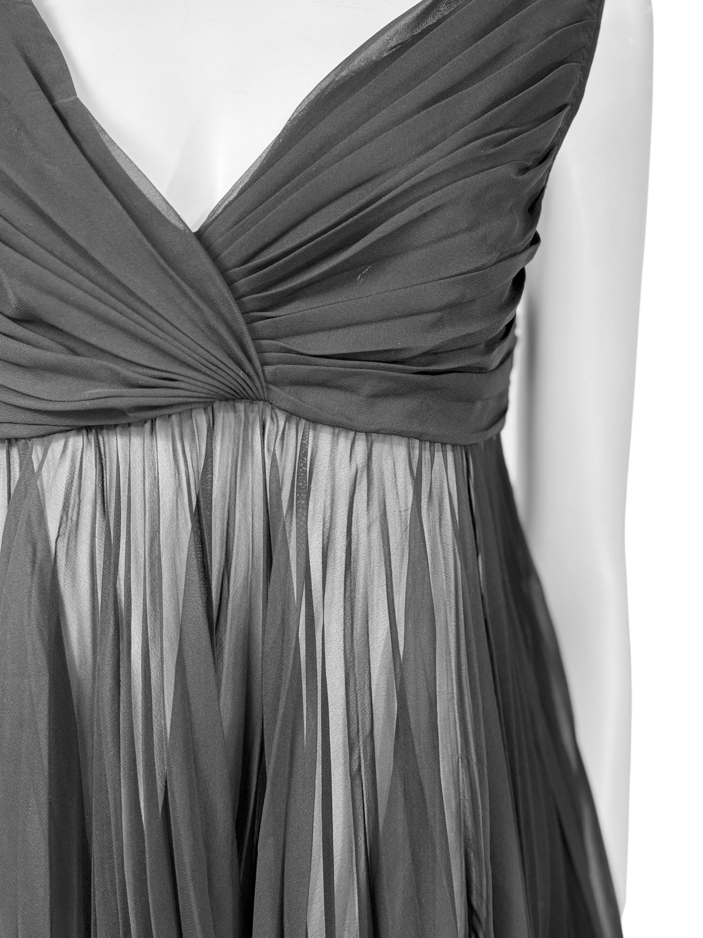 Gucci Frida Giannini Fall 2005 black pleated top