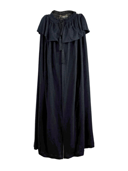 Gucci Frida Giannini Fall 2012 Look 29 Black cashmere cape