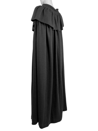 Gucci Frida Giannini Fall 2012 Look 29 Black cashmere cape