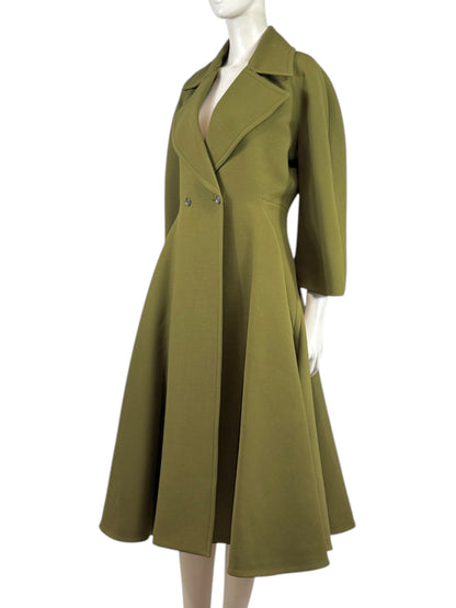 Gucci Frida Giannini Prefall 2013 Look 18 Kaki wool coat