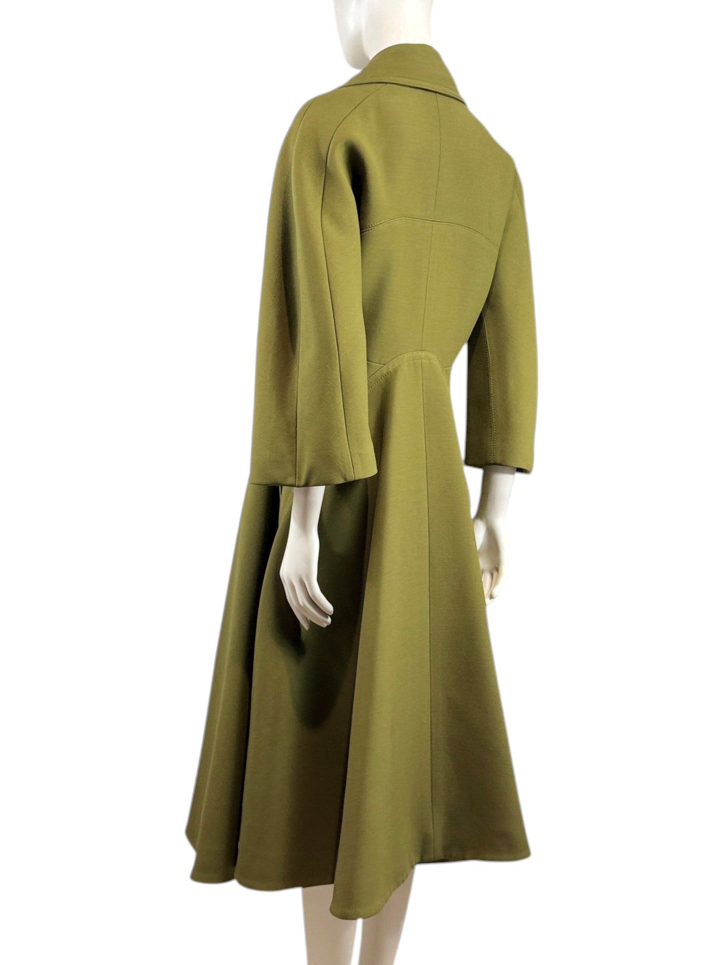 Gucci Frida Giannini Prefall 2013 Look 18 Kaki wool coat