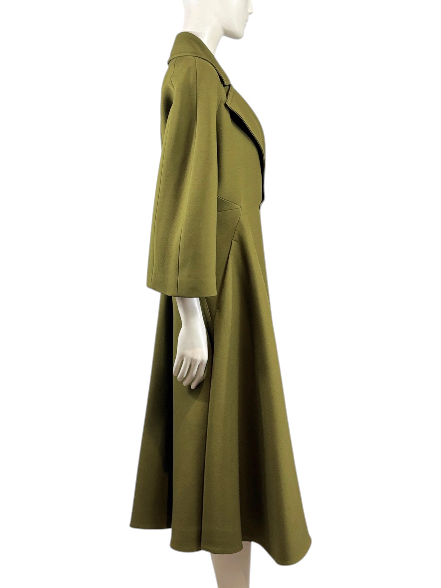 Gucci Frida Giannini Prefall 2013 Look 18 Kaki wool coat
