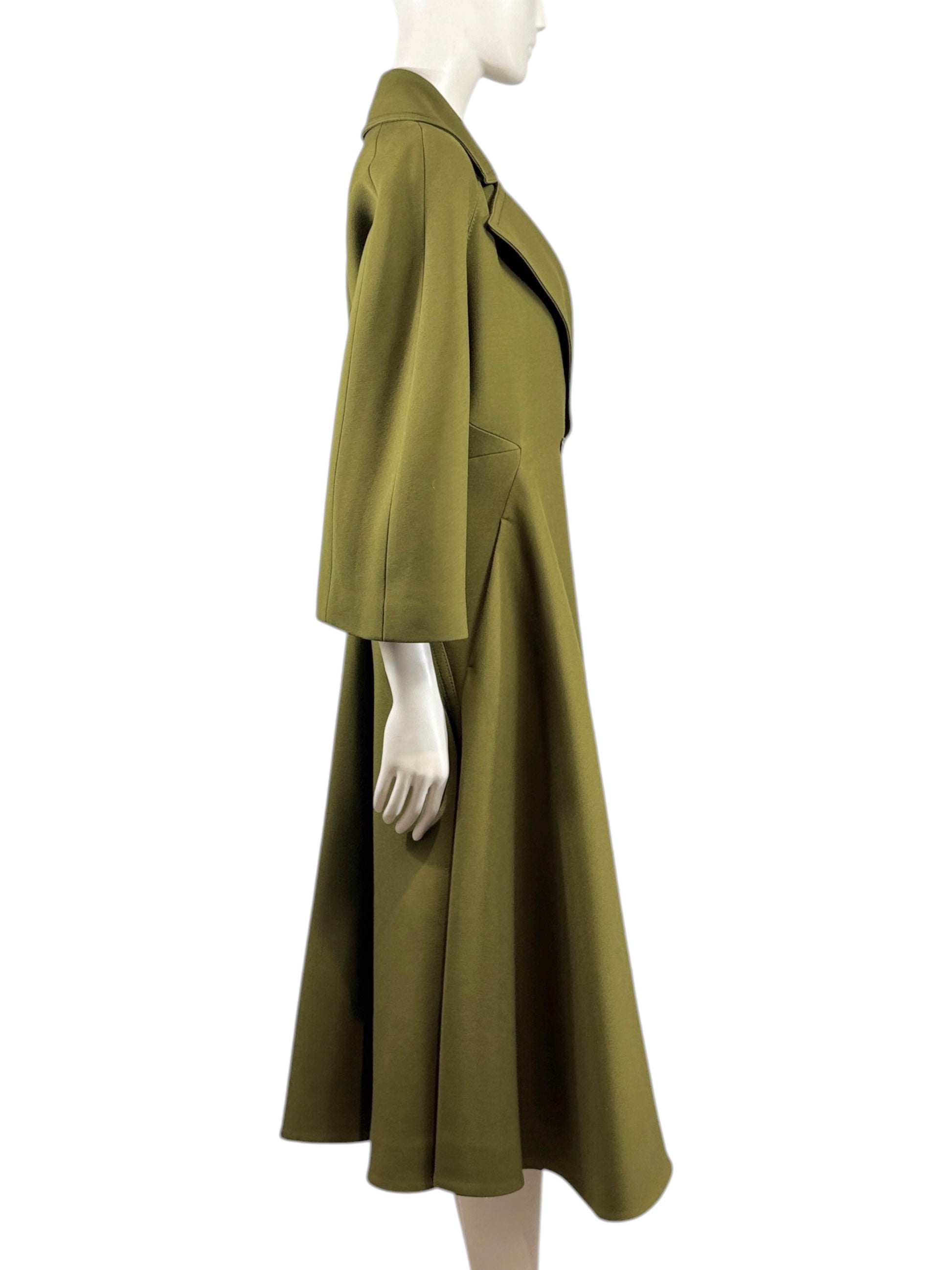 Gucci Frida Giannini Prefall 2013 Look 18 Kaki wool coat