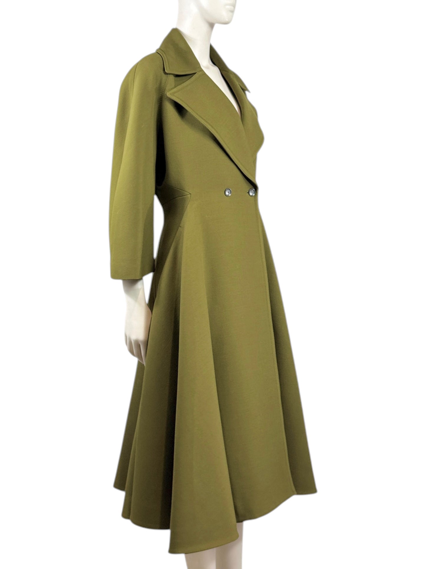 Gucci Frida Giannini Prefall 2013 Look 18 Kaki wool coat