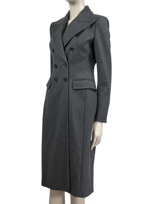 Gucci Frida Giannini Prefall 2013 grey coat