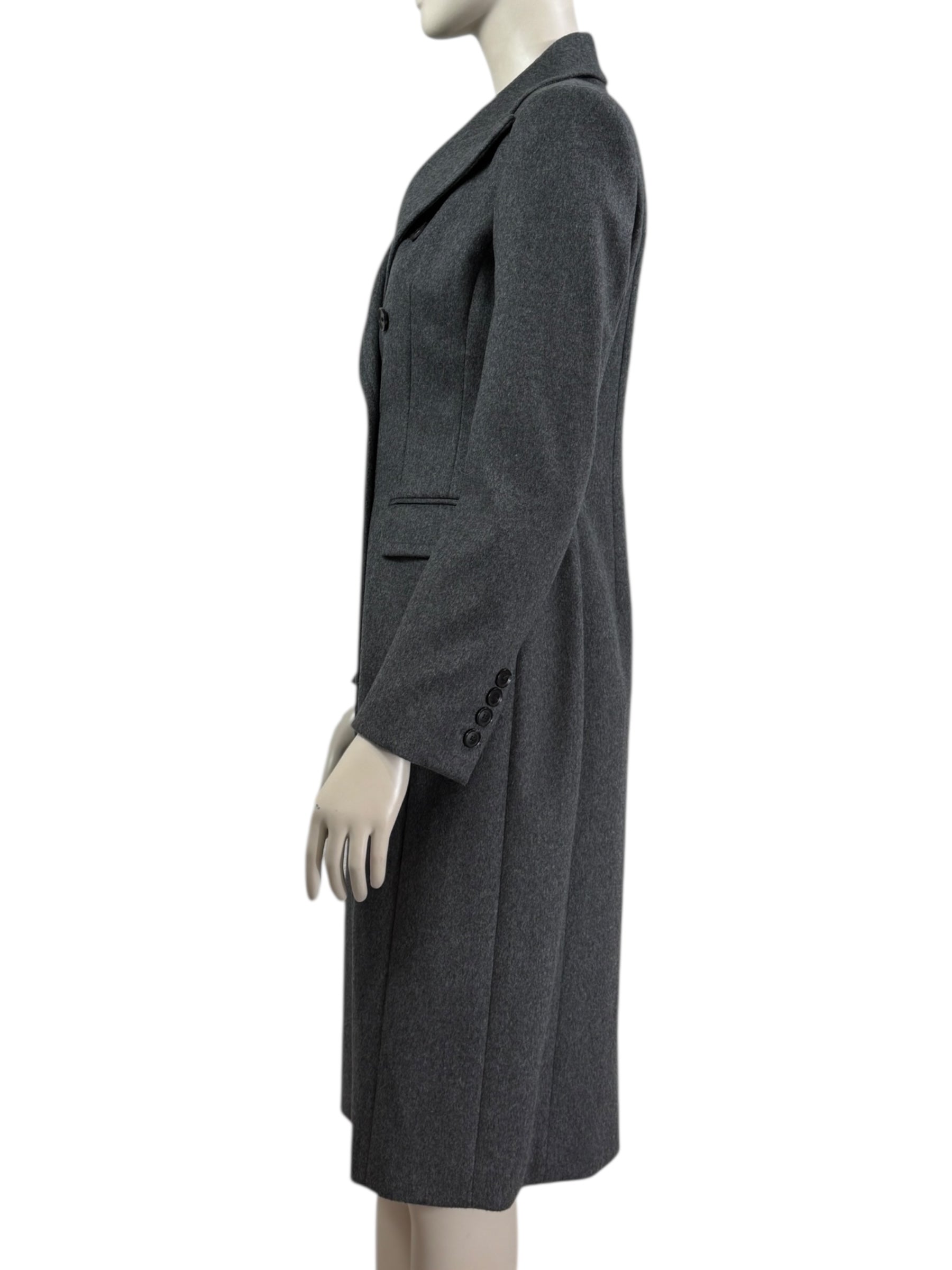 Gucci Frida Giannini Prefall 2013 grey coat