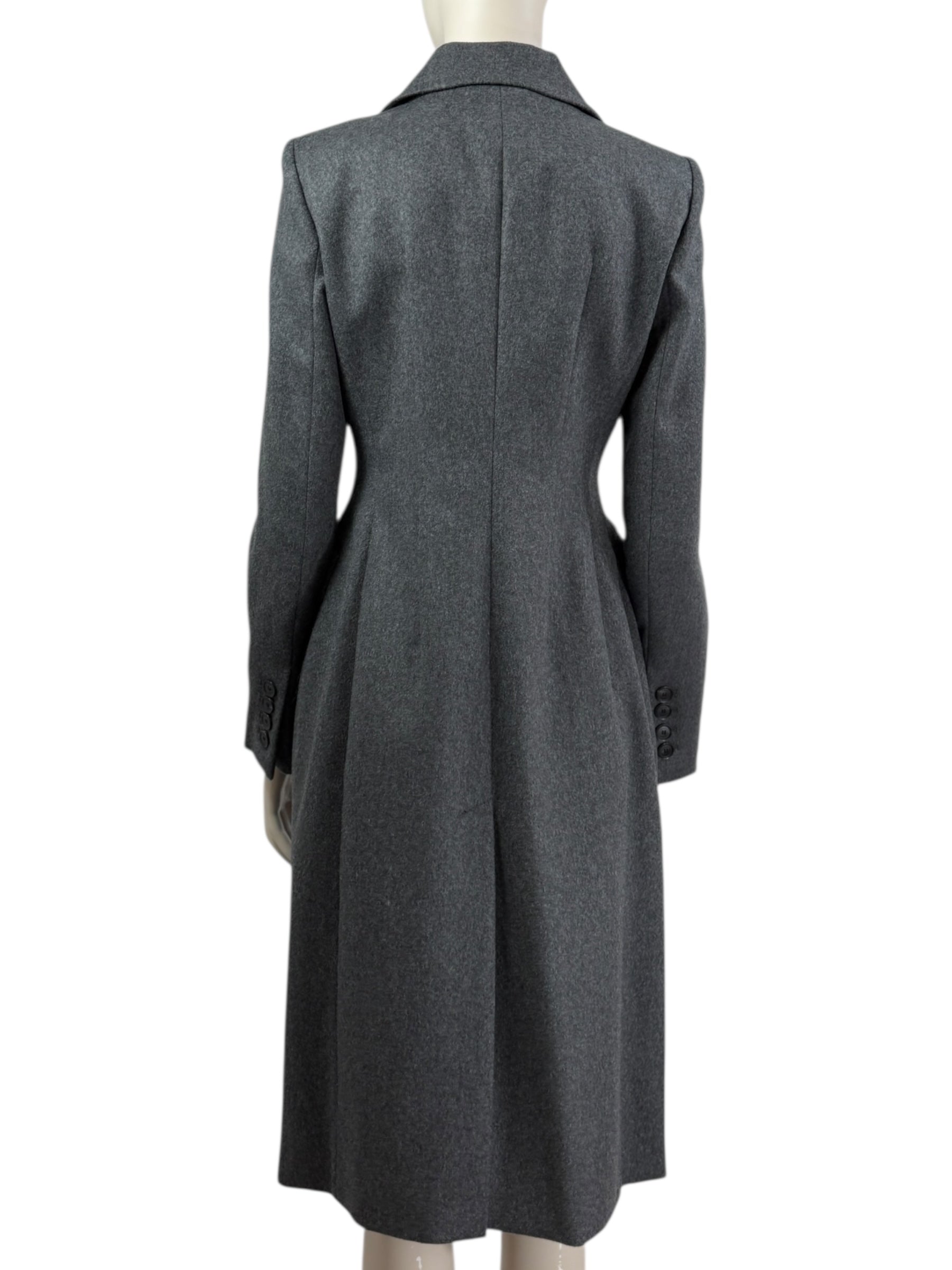 Gucci Frida Giannini Prefall 2013 grey coat