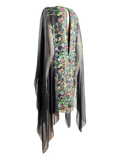 Gucci Frida Giannini Resort 2013 Look 3 Floral crepe printed dress