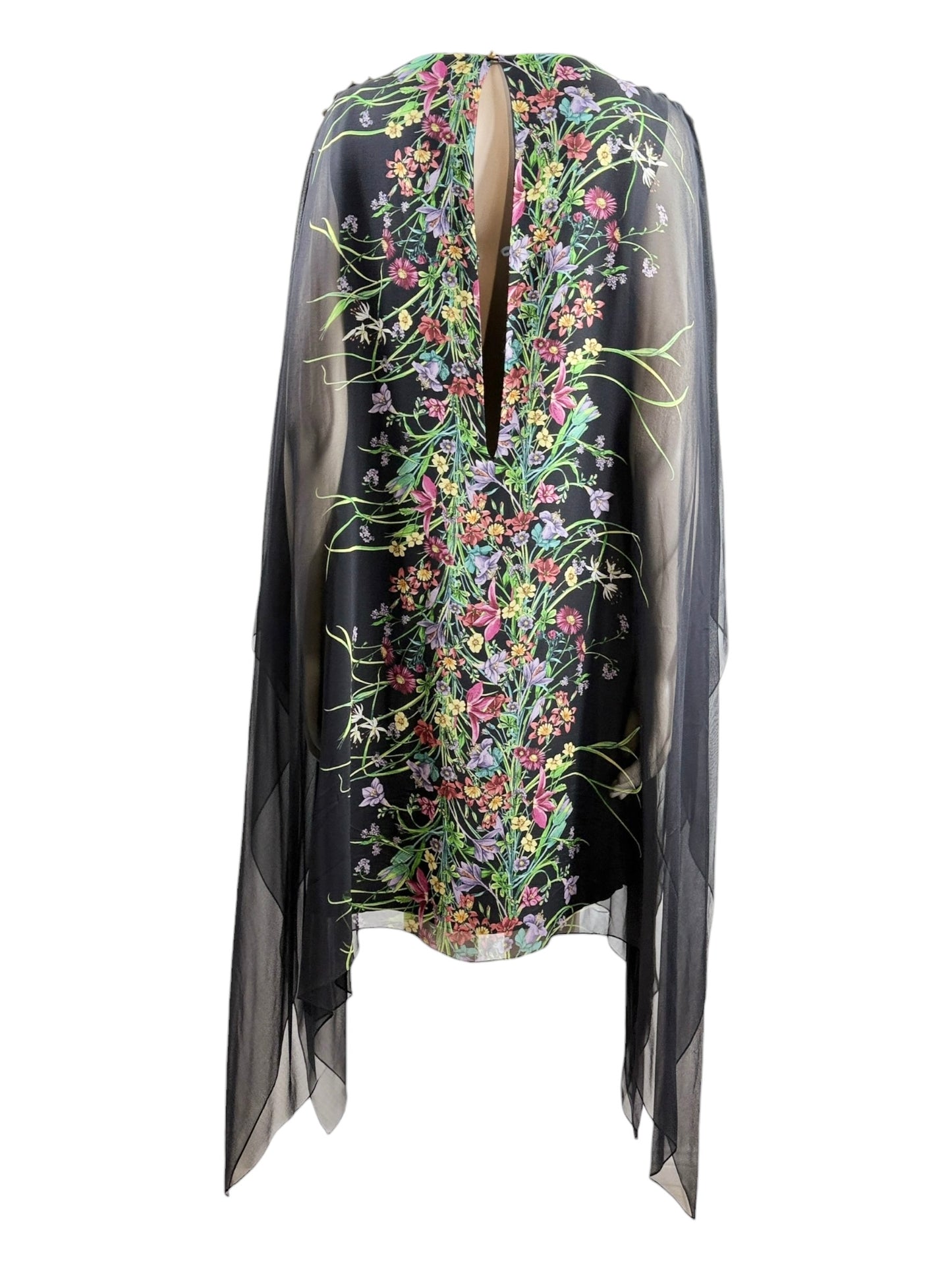 Gucci Frida Giannini Resort 2013 Look 3 Floral crepe printed dress