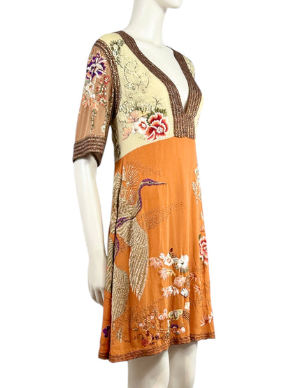 Gucci Frida Giannini Spring 2015 Look 43 Japanese crepe silk dress