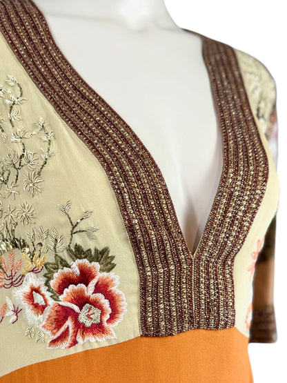 Gucci Frida Giannini Spring 2015 Look 43 Japanese crepe silk dress