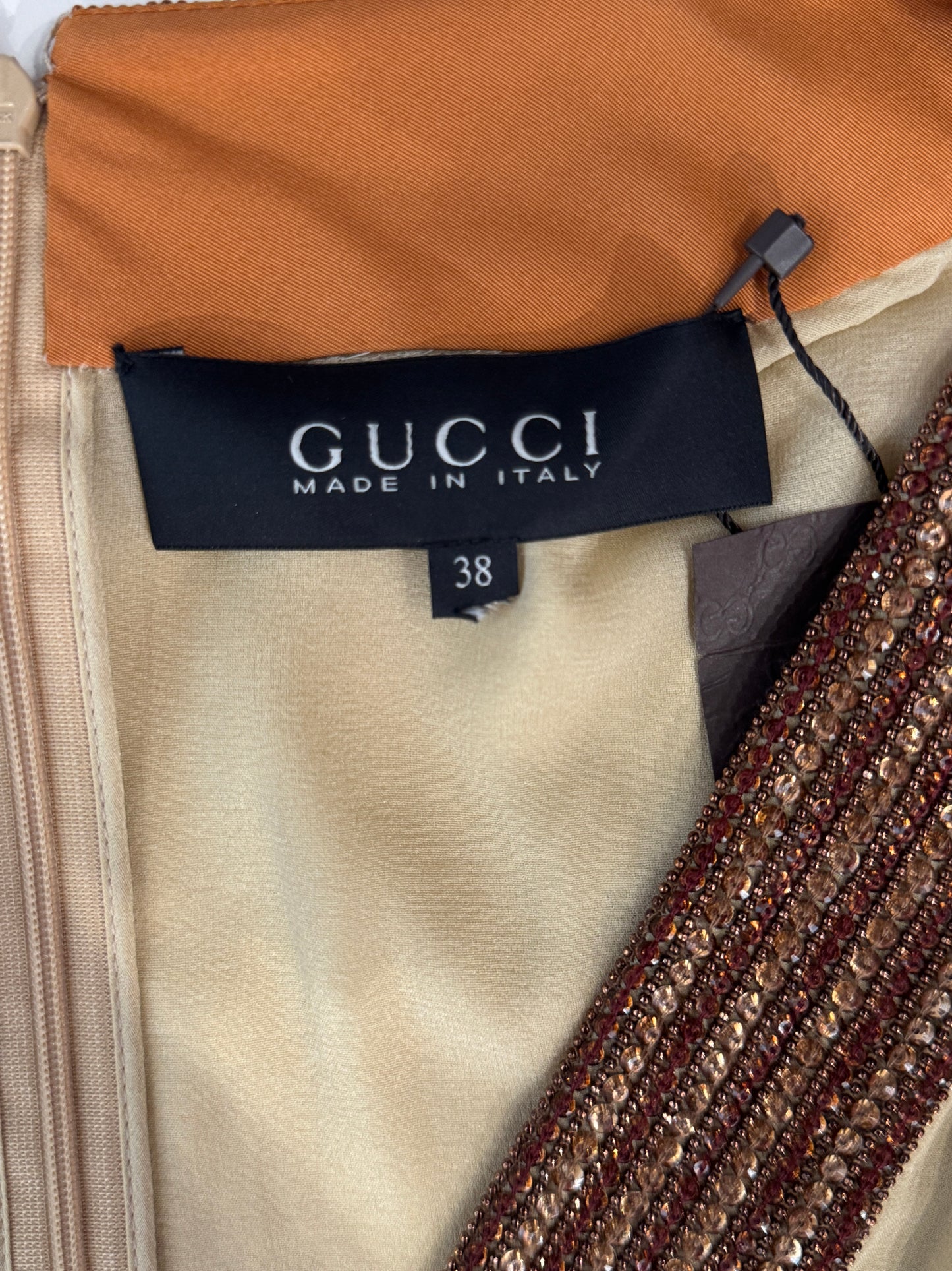 Gucci Frida Giannini Spring 2015 Look 43 Japanese crepe silk dress