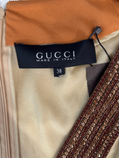 Gucci Frida Giannini Spring 2015 Look 43 Japanese crepe silk dress